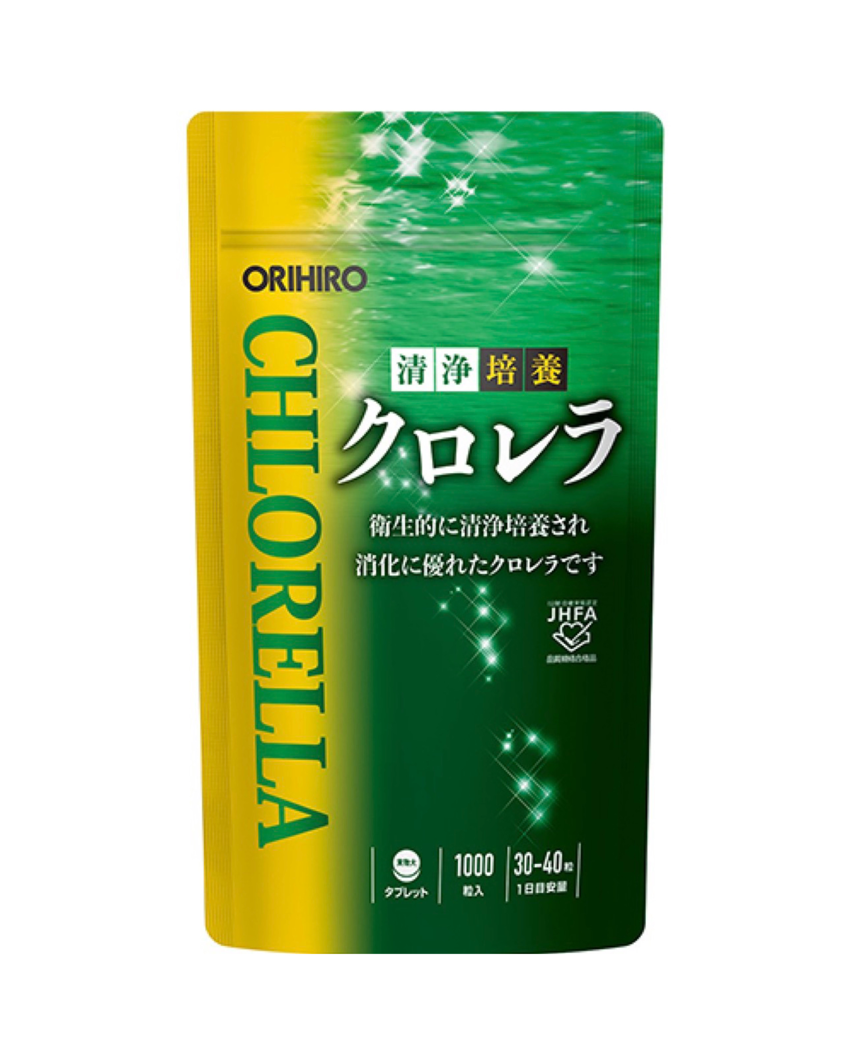 Хлорелла ORIHIRO (1000 шт.)